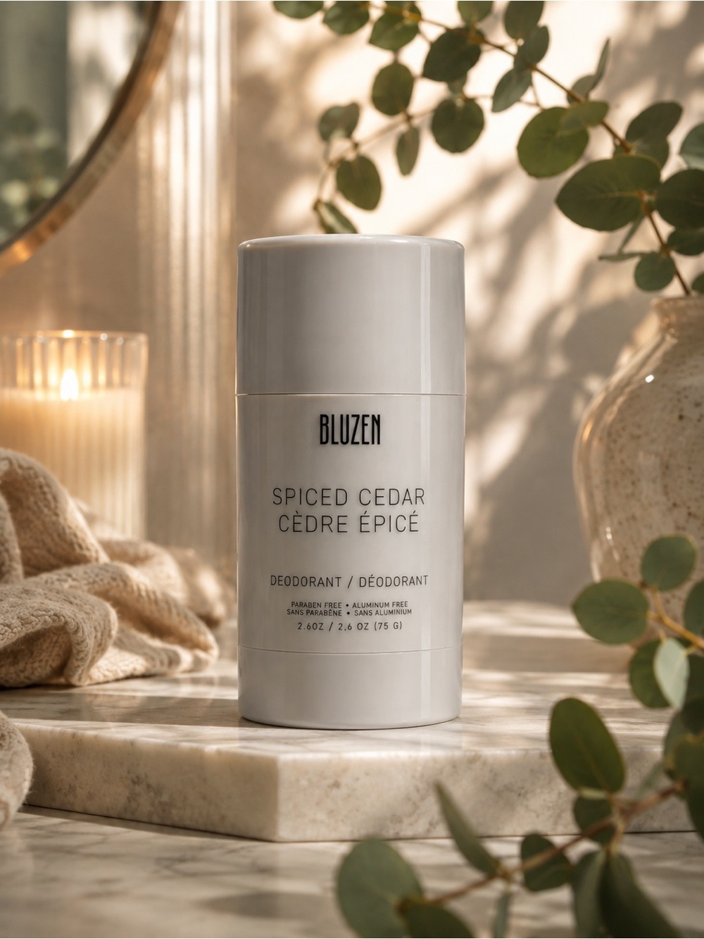 BLUZEN Spiced Cedar Deodorant – 75 g